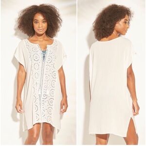 🏖️Kona Sol lace-up eyelet swimsuit cover up🏖️ NWOT